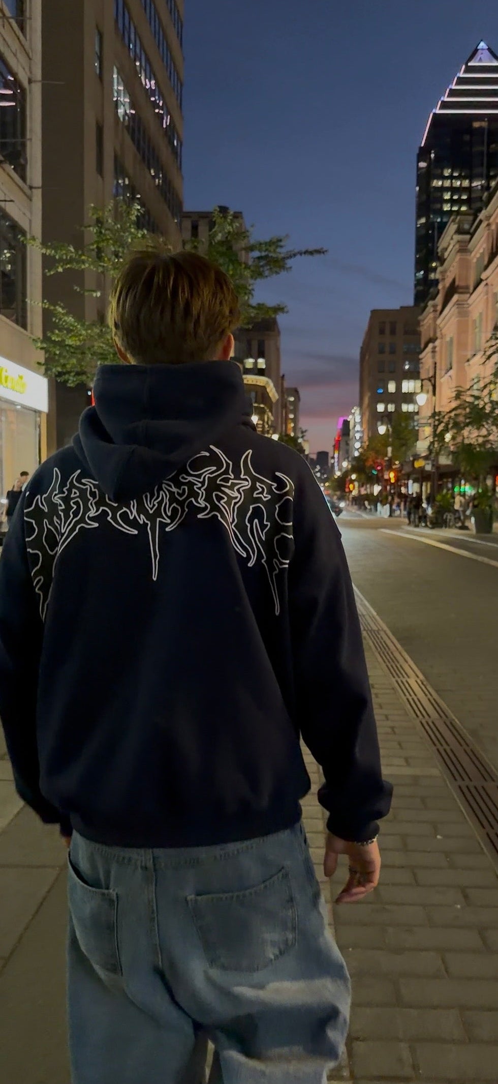 Shadow Script hoodie