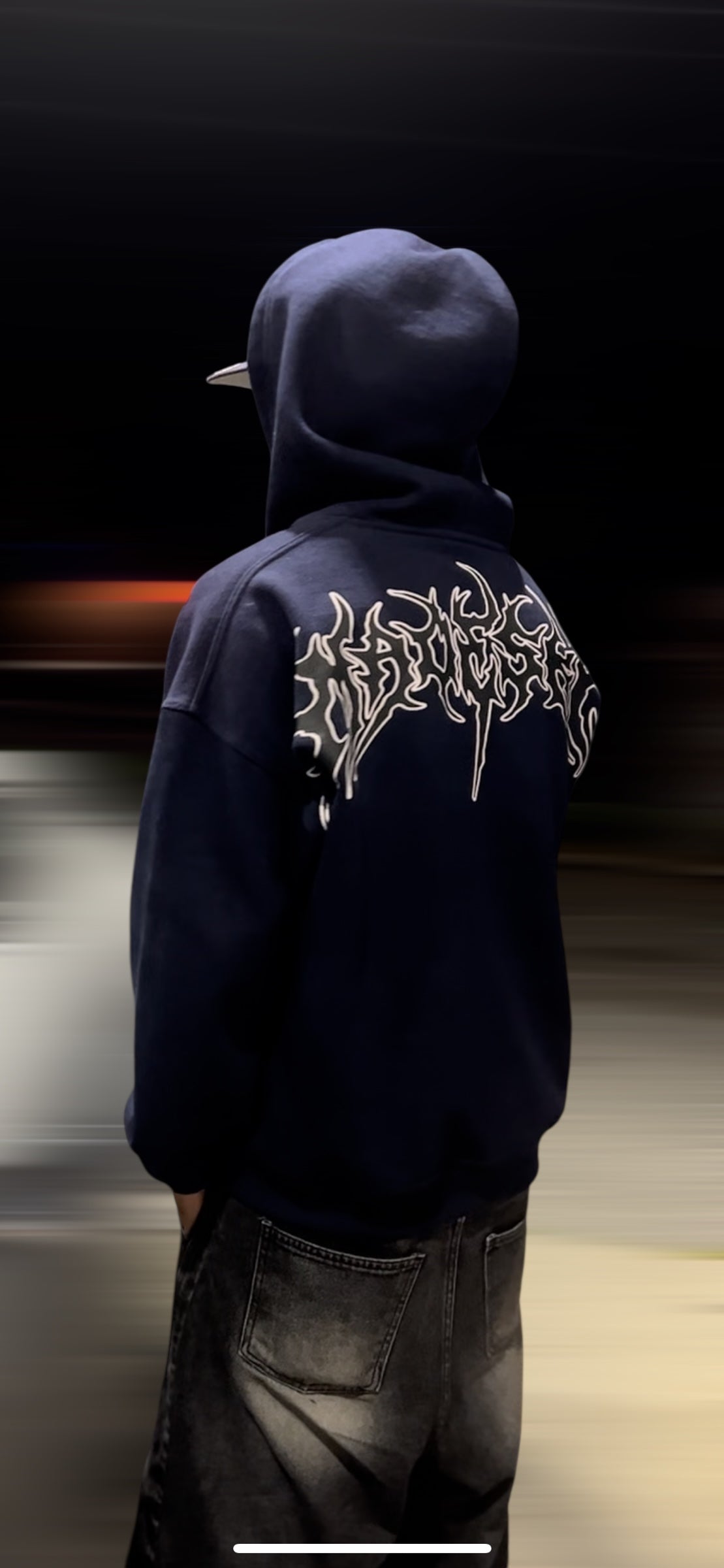 Shadow Script hoodie
